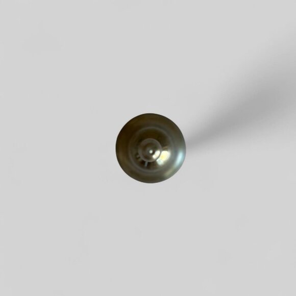 Vintage Brass Handbell Desk Bell Tabletop Call Bell England 6" Collectible Decor - Picture 2 of 4